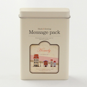 [10%SALE] Stick &amp; sewing Message pack - 03 Homely