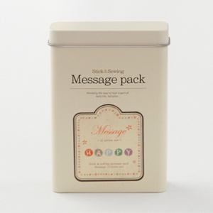 [10%SALE] Stick &amp; sewing Message pack - 05 Massage