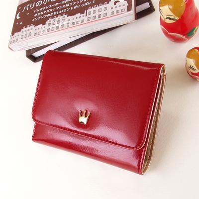 [20%SALE] Crown Wallet G - RED